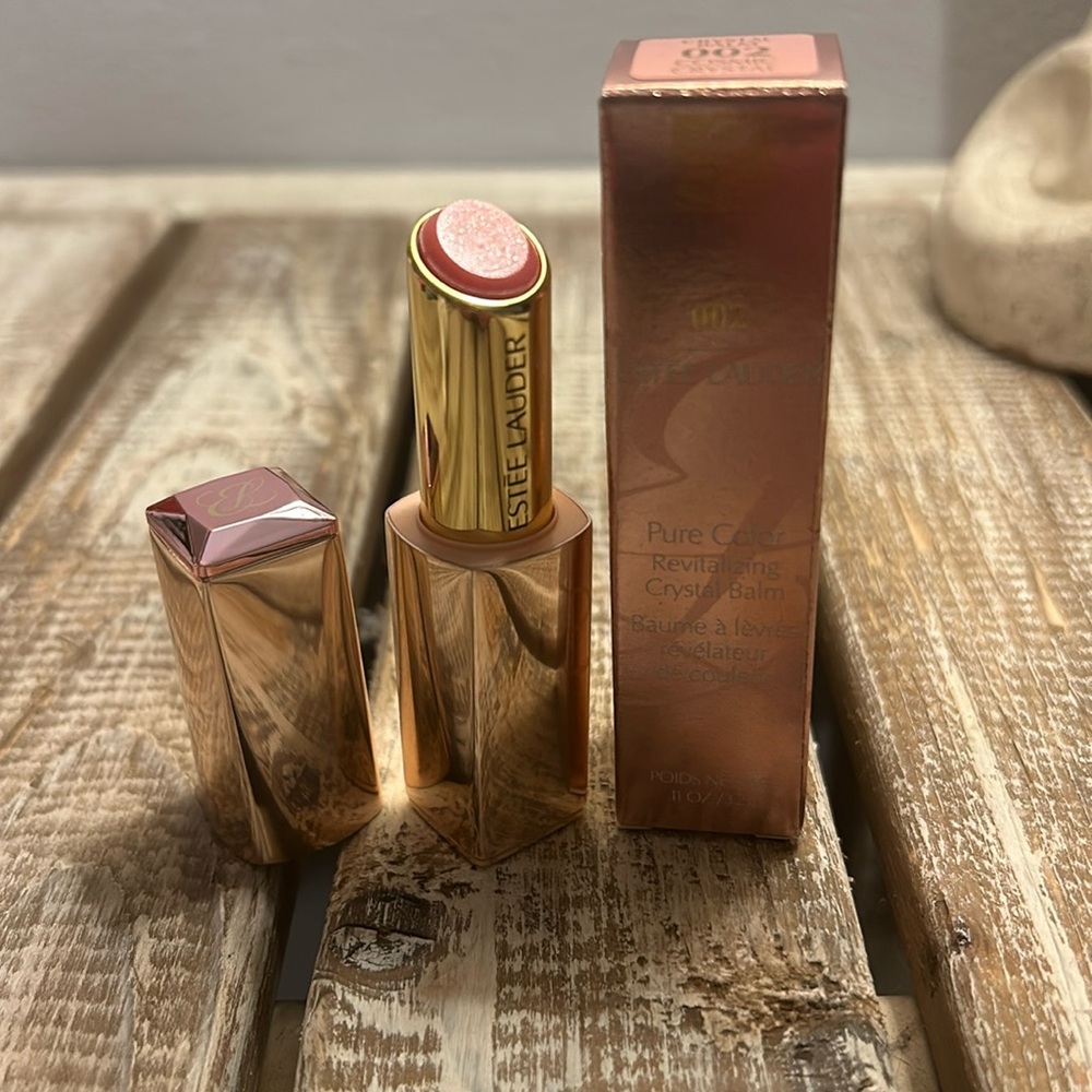 NWT Estée Lauder Pure Color Revitalizing Crystal Lip Balm